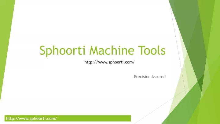 sphoorti machine tools