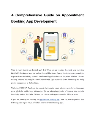 a comprehensive guide on appointment