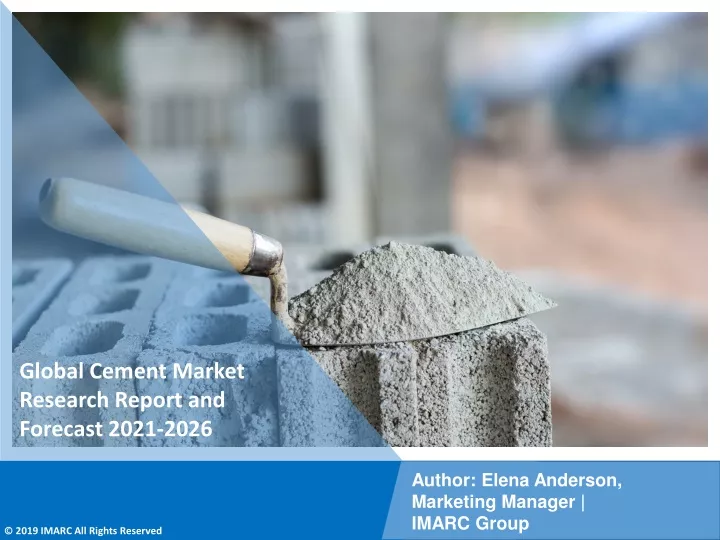 global cement market research report and forecast