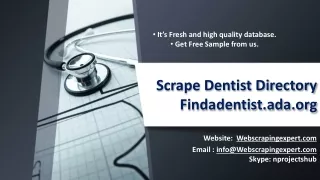scrape dentist directory findadentist ada org