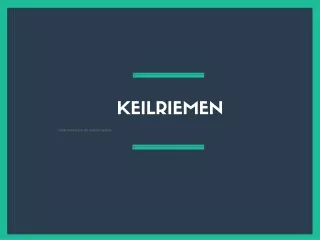keilriemen