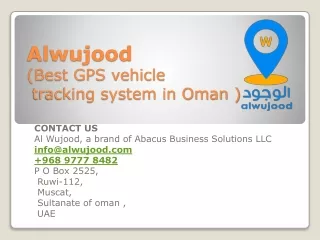 Get you car tracked by best company in Oman