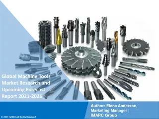 global machine tools market research and upcoming