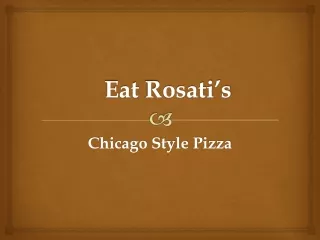 Chicago Style pizza near me