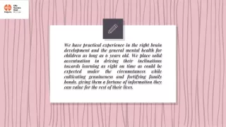 we have practical experience in the right brain