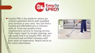 easygo pro is the platform where we connect