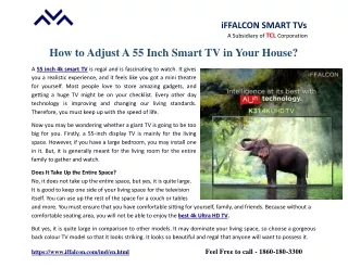 iffalcon smart tvs