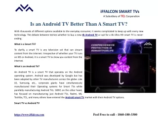 iffalcon smart tvs