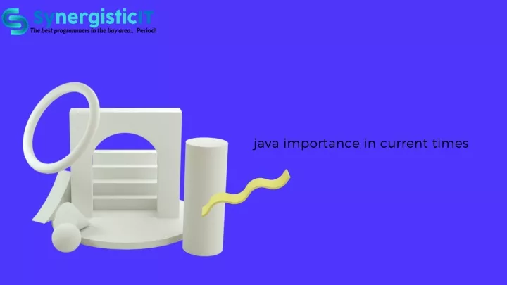 java importance in current times