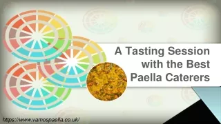 A Tasting Session with the Best Paella Caterers