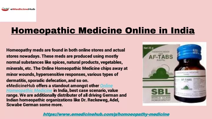 homeopathic medicine online in india