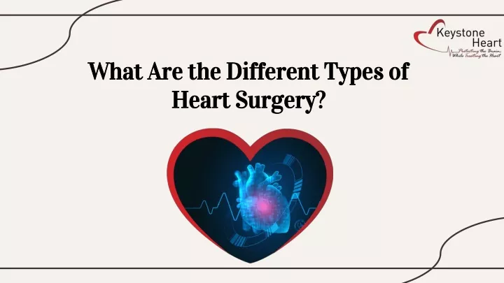 what are the different types of heart surgery