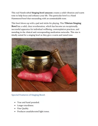 this real handcrafted singing bowl amazon creates