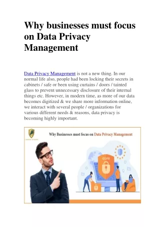 Why businesses must focus on Data Privacy Manageme-converted
