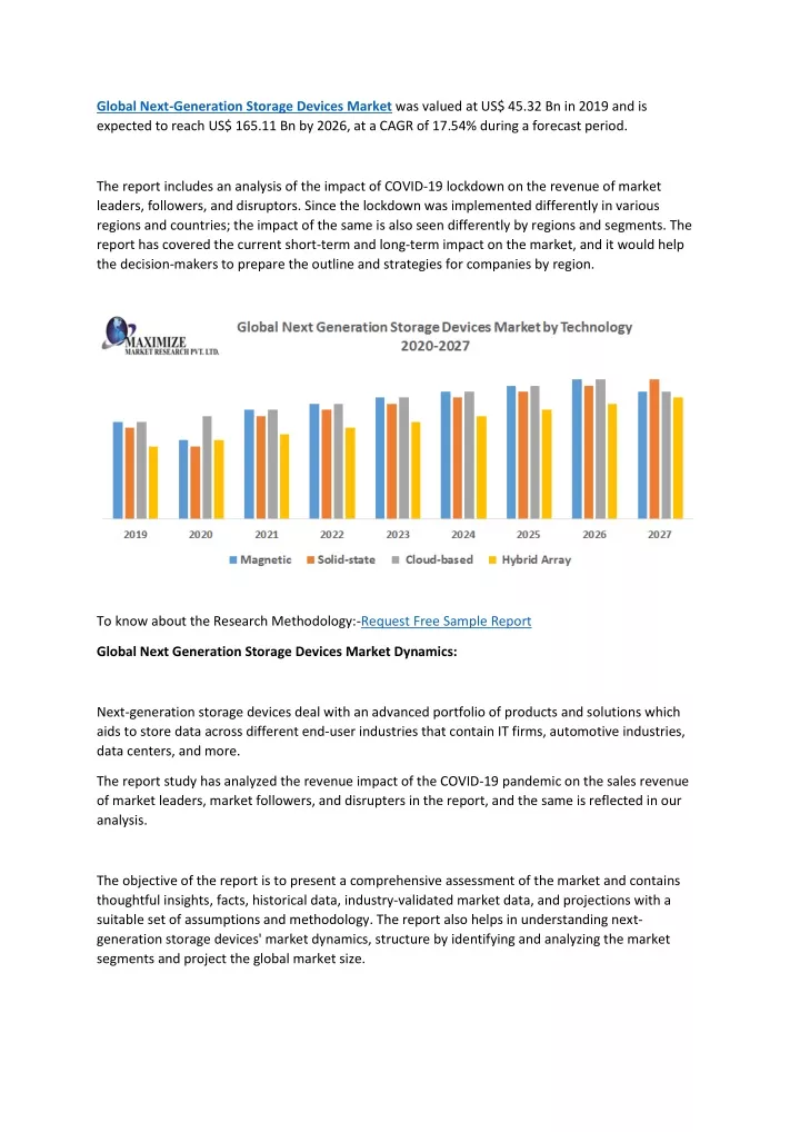 global next generation storage devices market