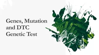 Genes, Mutation and DTC Genetic Test