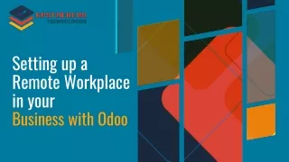 Setting Up A Remote Workplace In Your Business With Odoo