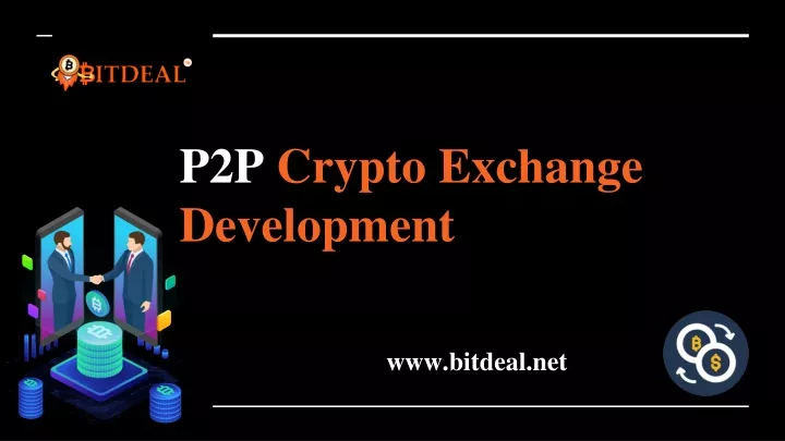 p2p crypto exchange development