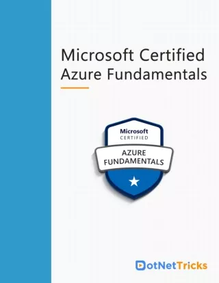 Microsoft Azure Fundamentals Certification Training - Dot Net Tricks