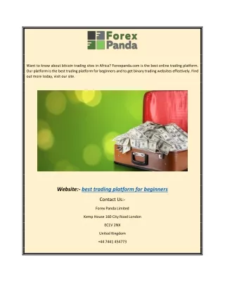 Best Trading Platform for Beginners  Forexpanda