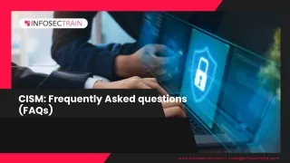 cism frequently asked questions faqs
