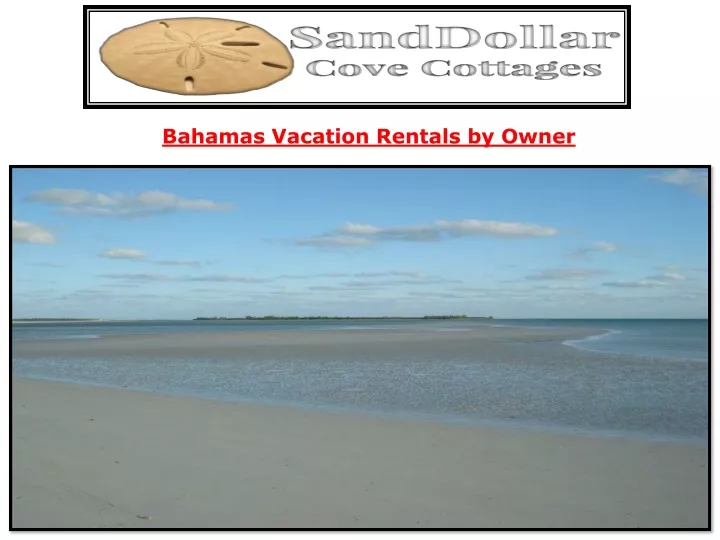 bahamas vacation rentals by owner