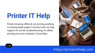 Printer is not working in windows 10