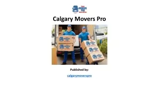 Calgary Movers Pro