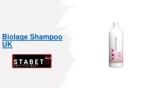 biolage shampoo uk