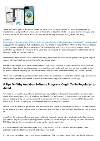 there are various types of antivirus software