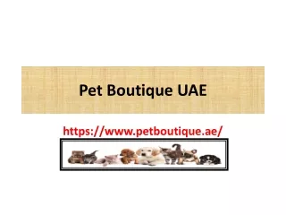 Pet Care Center Dubai Marina