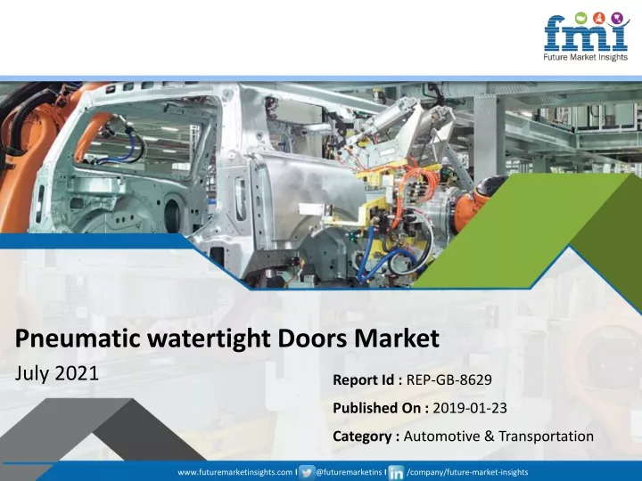 pneumatic watertight doors market july 2021