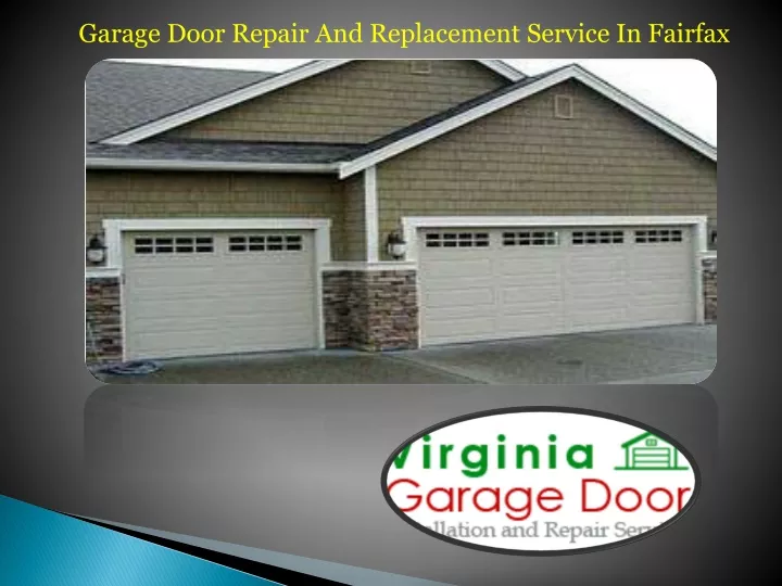 garage door repair and replacement service