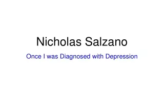 nicholas salzano