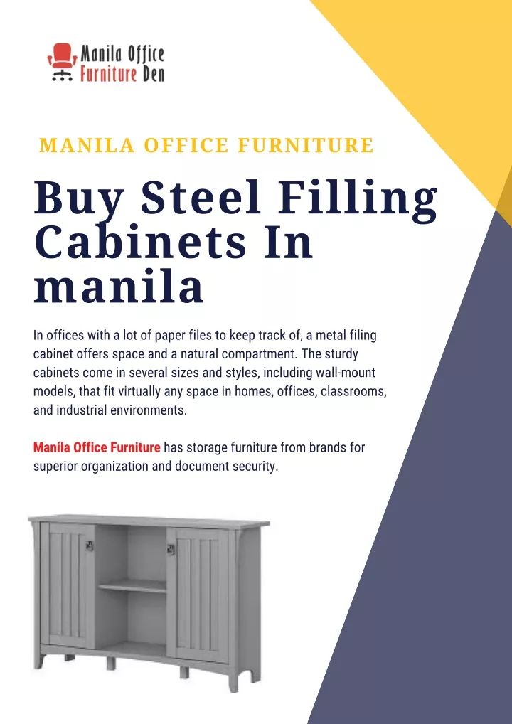 manila office furniture