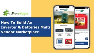 Easy Solution To Launch An Online Inverter & Batteries Marketplace