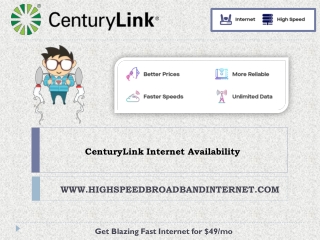 centurylink internet availability