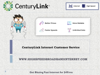centurylink internet customer service