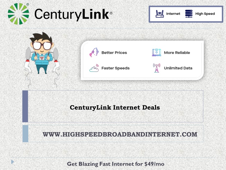 centurylink internet deals