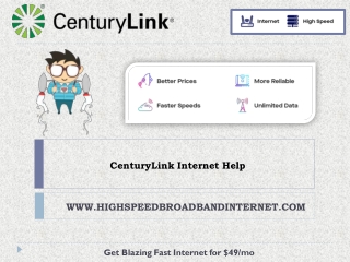 centurylink internet help