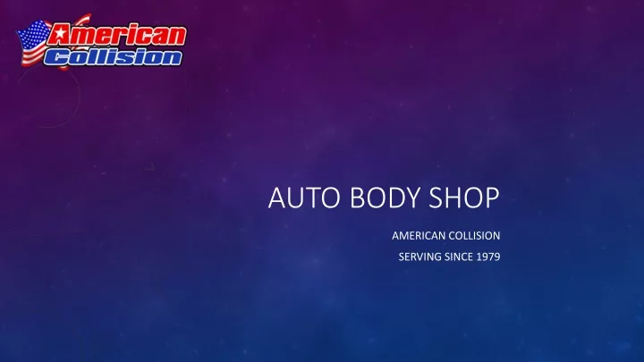 auto body shop