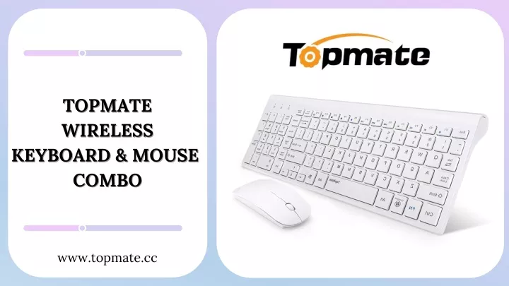 topmate topmate wireless wireless keyboard mouse