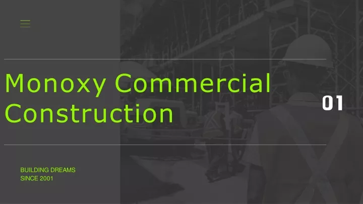 monoxy commercial construction