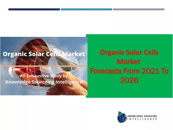 organic solar cells market forecasts from 2021