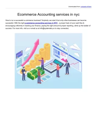 Ecommerce Accounting Service in NYC