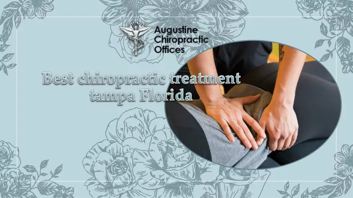 best chiropractic treatment tampa florida