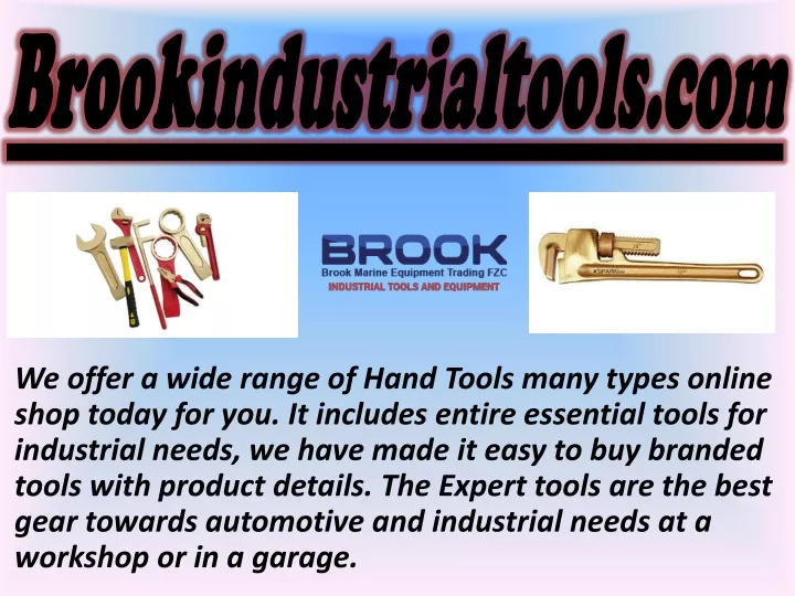 b rookindustrialtools com