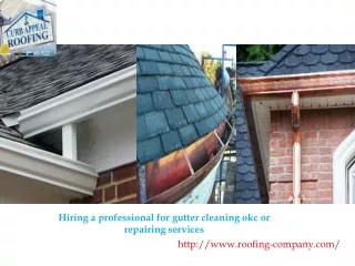 hiring a professional for gutter cleaning