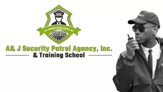 How To Get The Best Private Security Services In Bronx | Aj Security Training