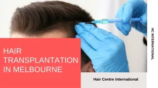 Hair Transplantation in Melbourne
